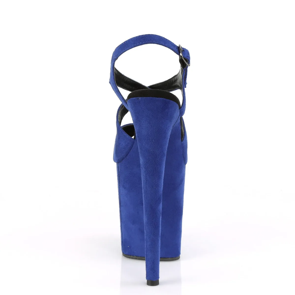 FLAMINGO-831FS  Royal Blue Faux Suede/Royal Blue Faux Su